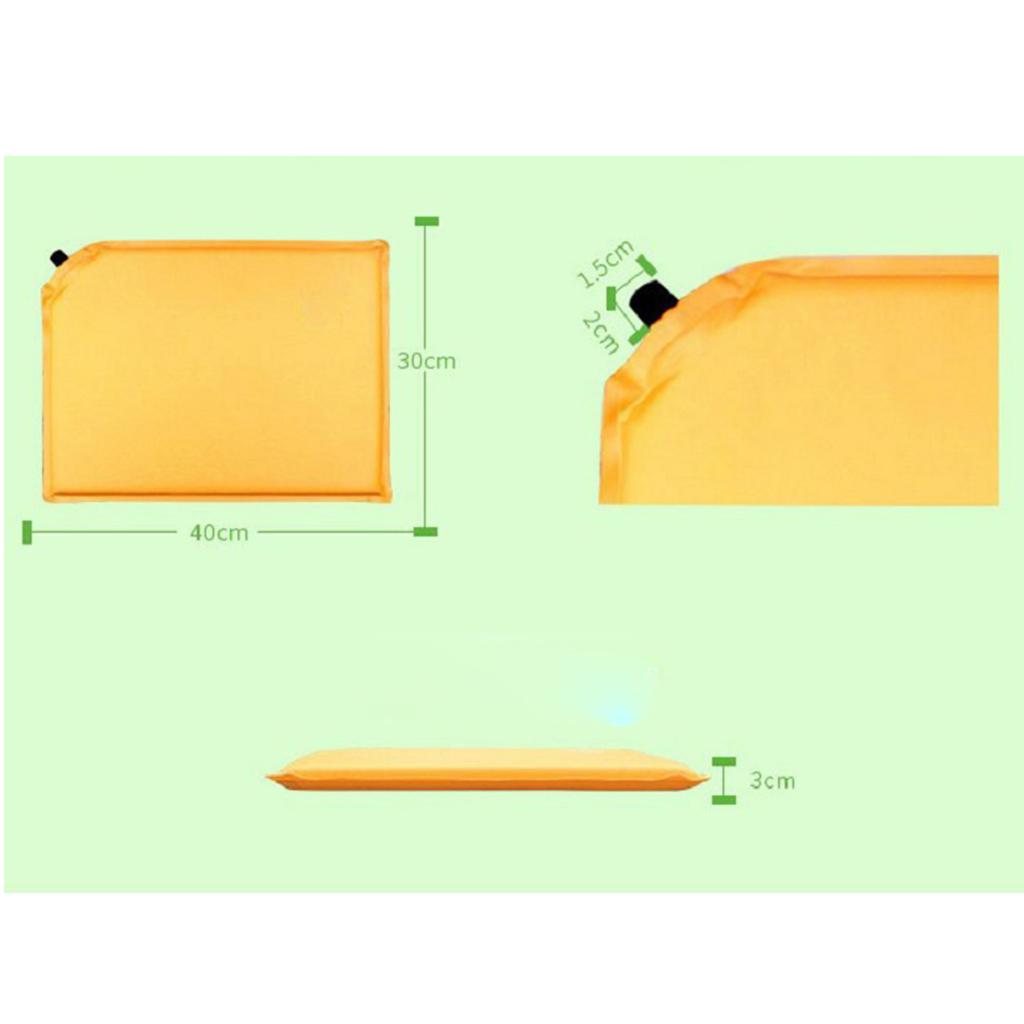 Visitor Chair Padded - Self Inflating Seat Cushion Inflatable Travel