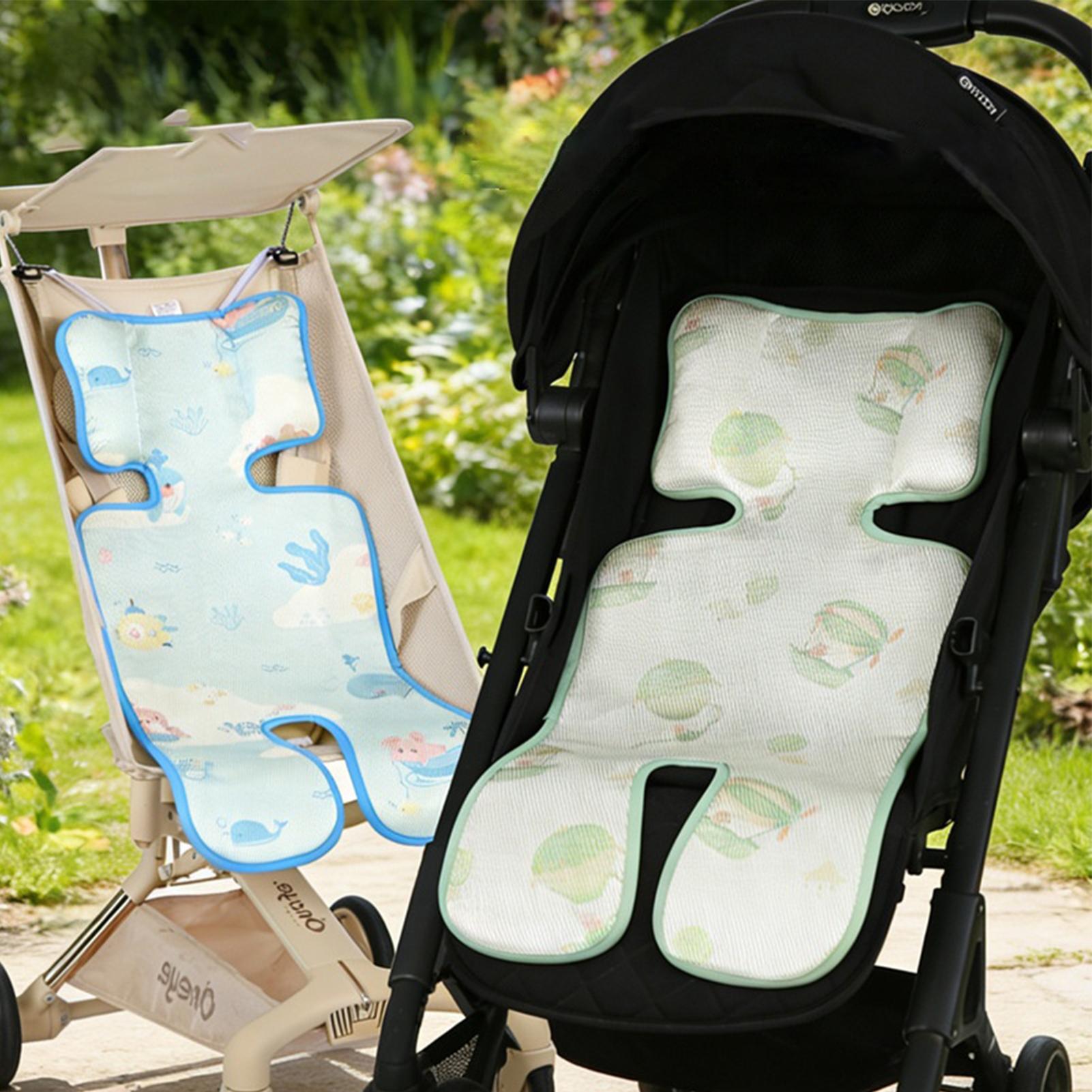 Visitor Chair Padded - Breathable Stroller Cooling Pad Adjustable Kid