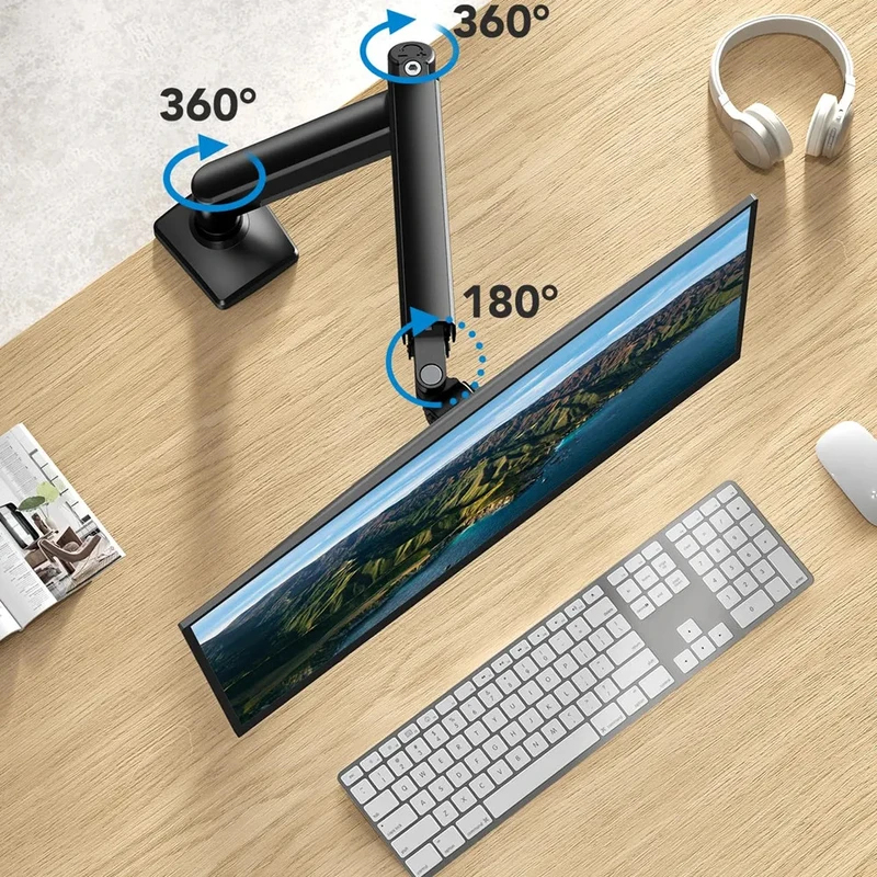 Universal Single Monitor Arm,  - Adjustable Monitor Mount のレビューと価格