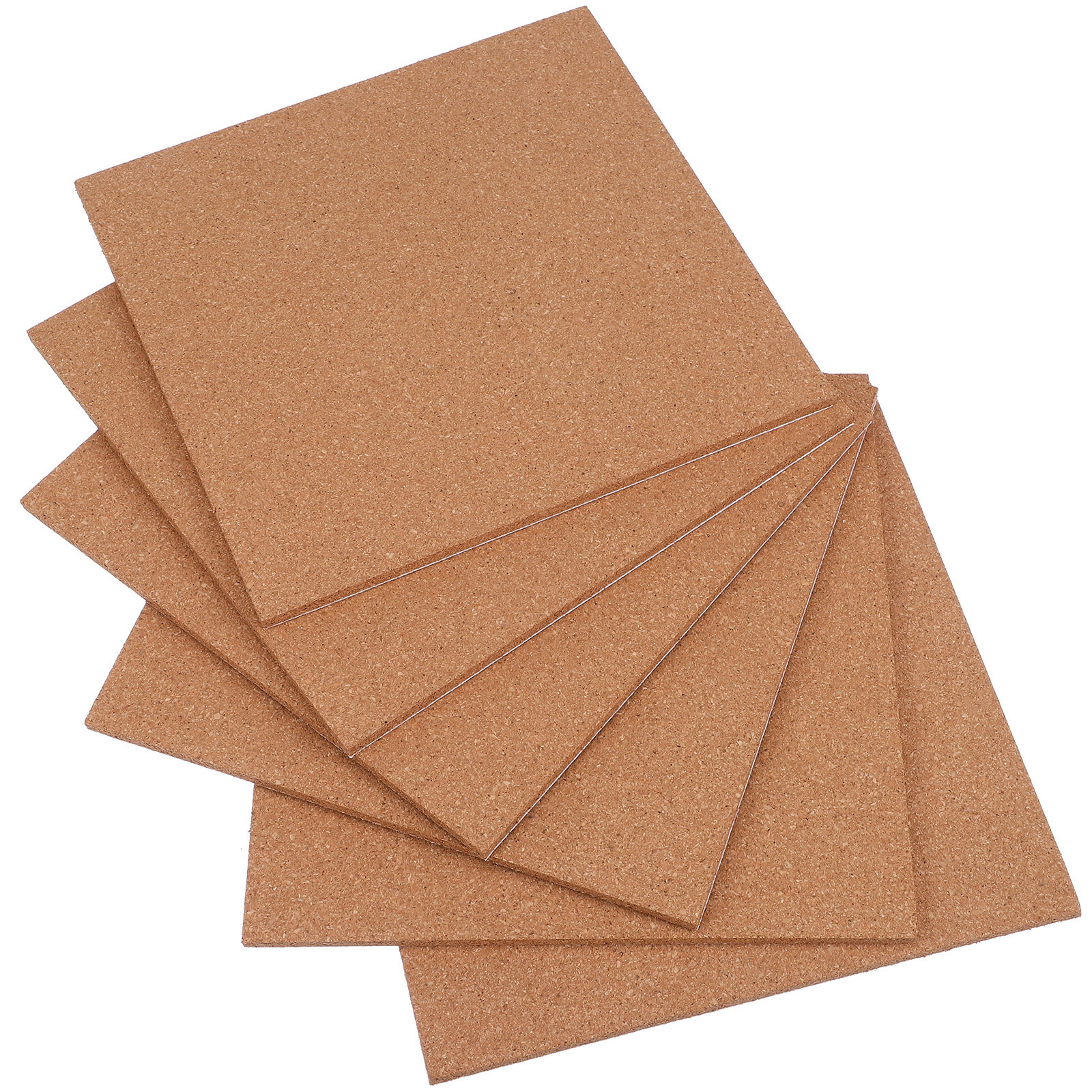 6Pcs Cork Board Tiles Self Adh - Bulletin Board Cork のレビューと価格