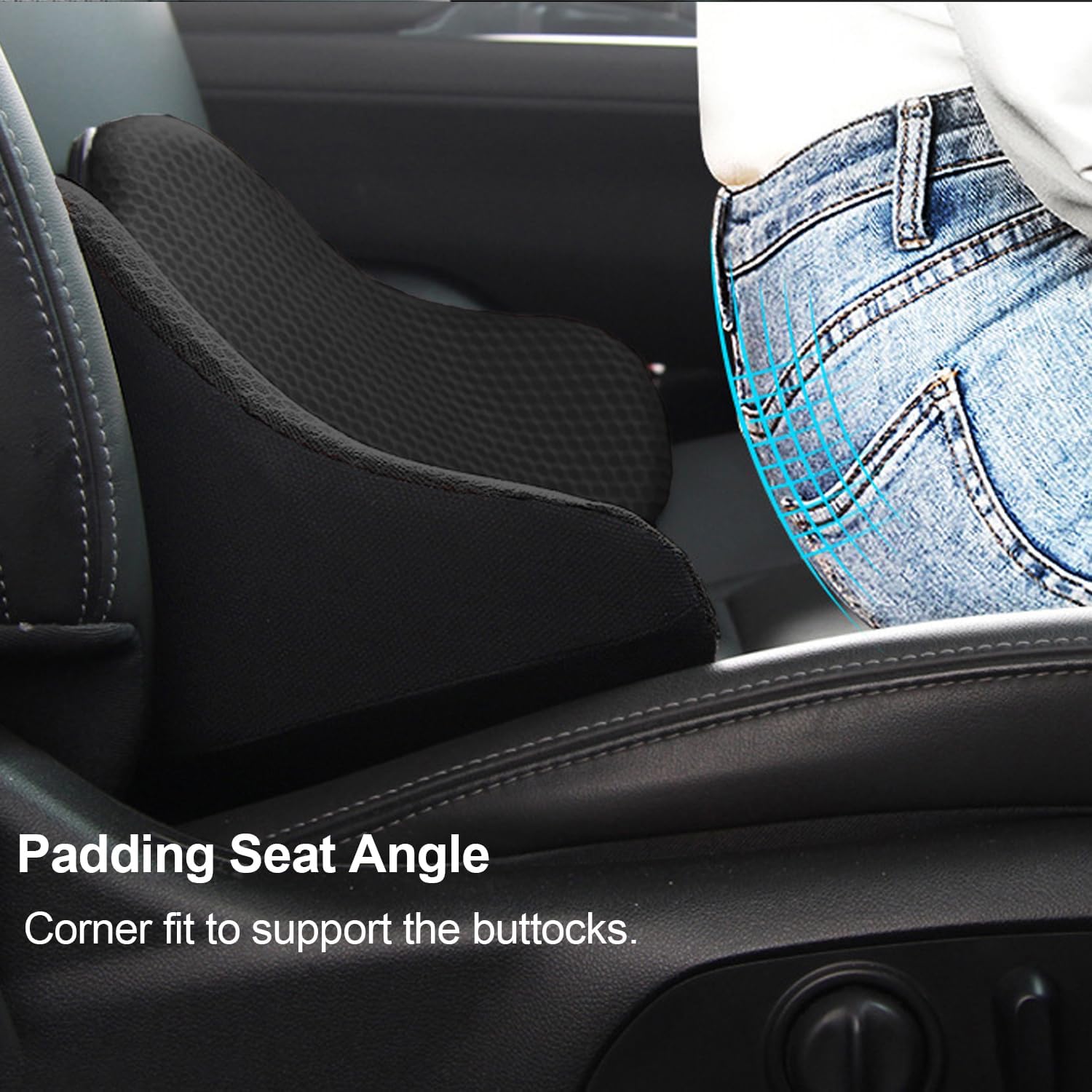 1pcs Memory Foam Travel Car Ba - Visitor Chair Padded のレビューと価格