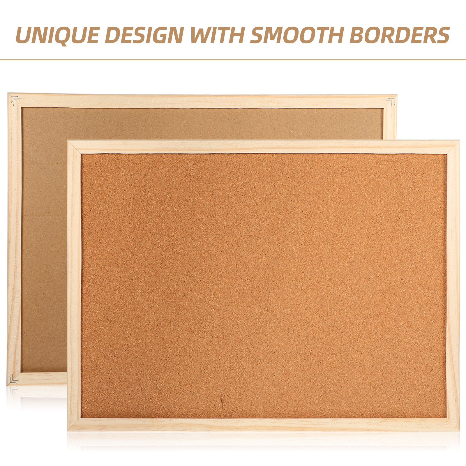 1Set Exquisite Wood Trim Cork  - Bulletin Board Cork のレビューと価格