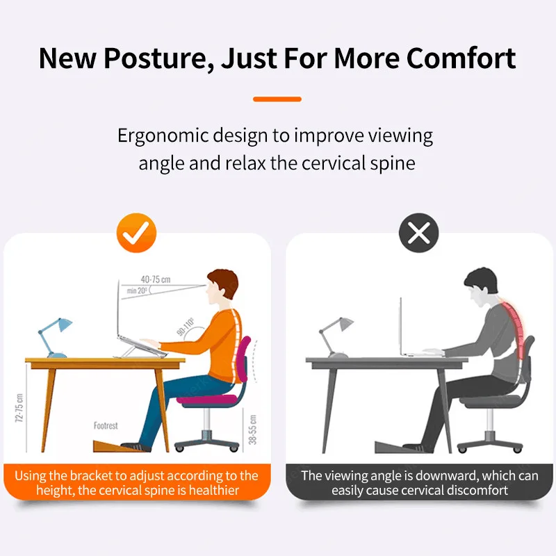 Laptop Stand Portable Foldable - Adjustable Laptop Table のレビューと価格