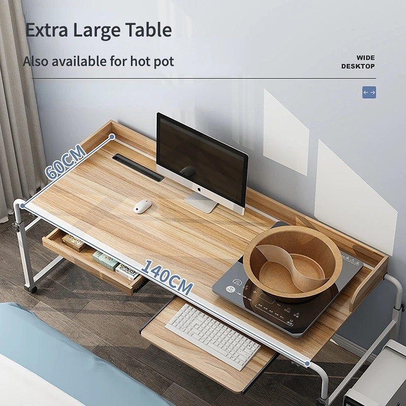 Overbed Desk Laptop Cart with  - Adjustable Laptop Table のレビューと価格