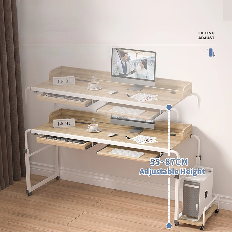 Overbed Desk Laptop Cart with  - Adjustable Laptop Table のレビューと価格
