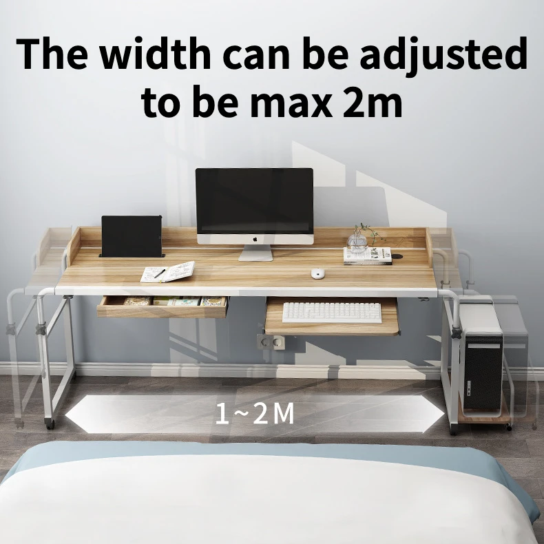 Overbed Desk Laptop Cart with  - Adjustable Laptop Table のレビューと価格