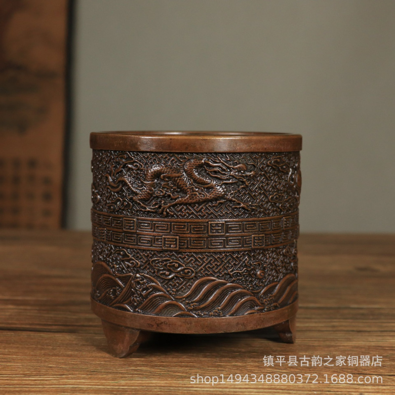 Bronze Incense Burner Cylinder - Office Furniture Phoenix のレビューと価格