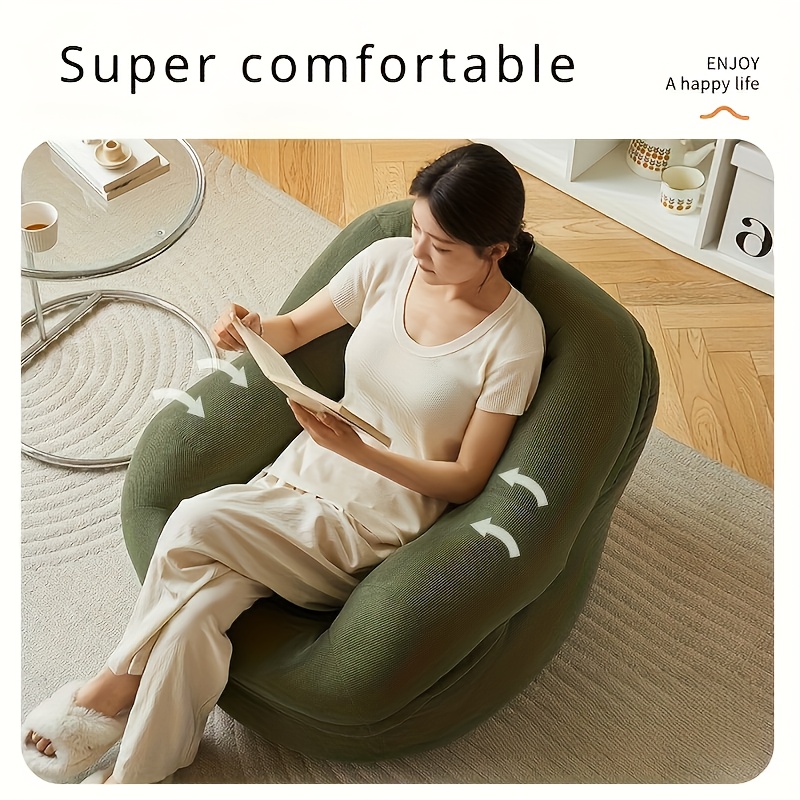 Lazy tatami sofa and footstool - Office Furniture For Small Spaces のレビューと価格