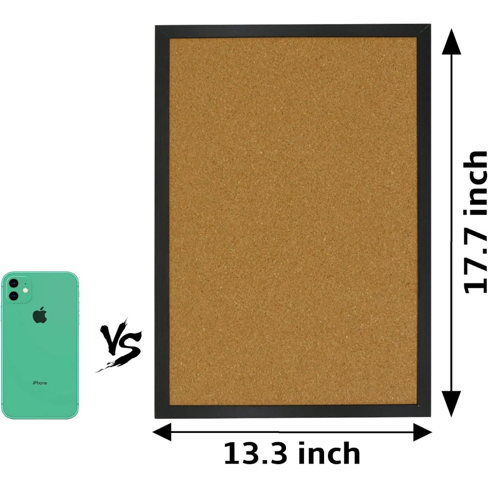 Large Cork Bulletin Board 17.7 - Bulletin Board Cork のレビューと価格