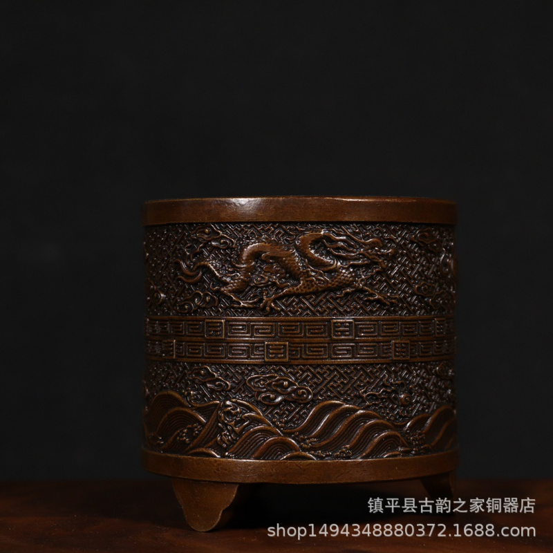 Bronze Incense Burner Cylinder - Office Furniture Phoenix のレビューと価格
