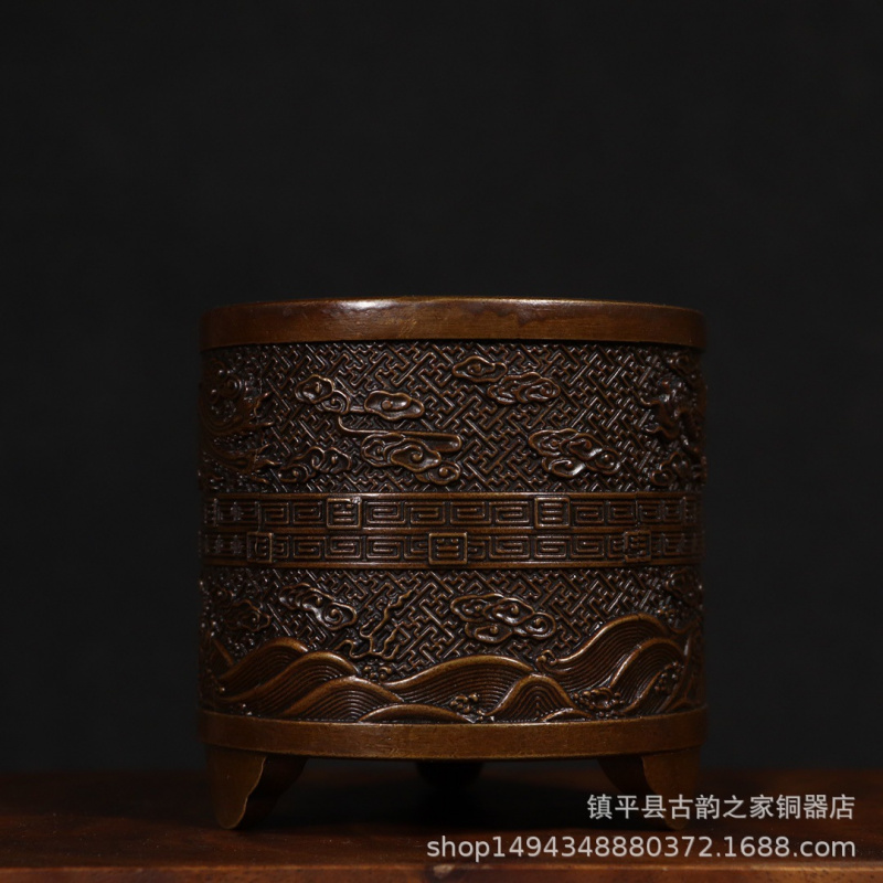 Bronze Incense Burner Cylinder - Office Furniture Phoenix のレビューと価格