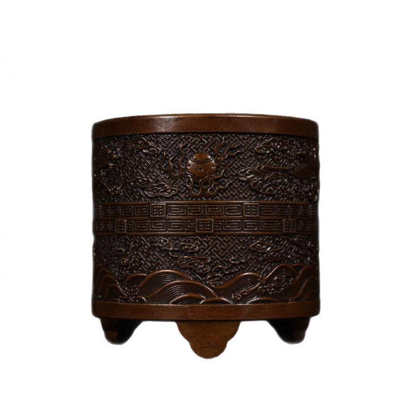 Bronze Incense Burner Cylinder - Office Furniture Phoenix のレビューと価格