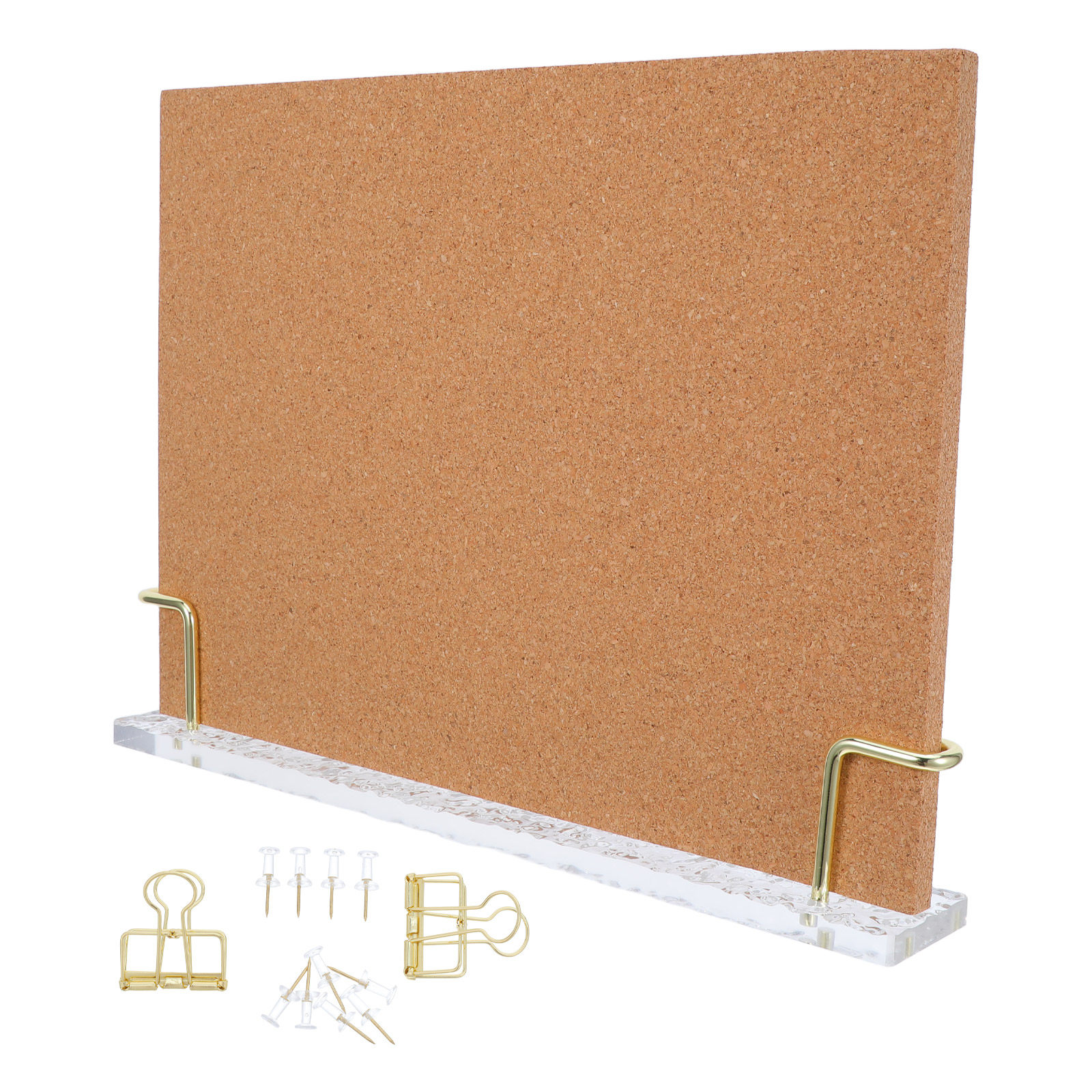 1Set Small Desk Cork Board Fra - Bulletin Board Cork のレビューと価格
