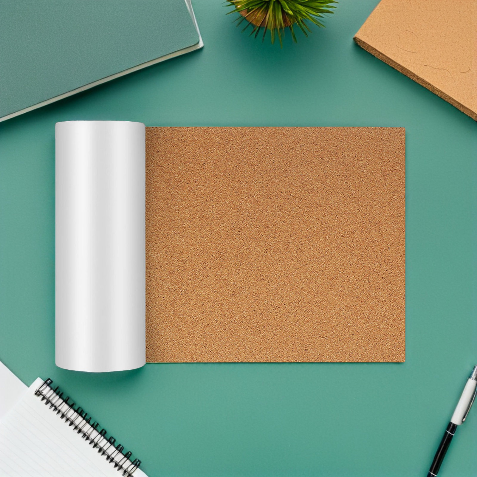 Adhesive Cork Board Roll 23.6x - Bulletin Board Cork のレビューと価格