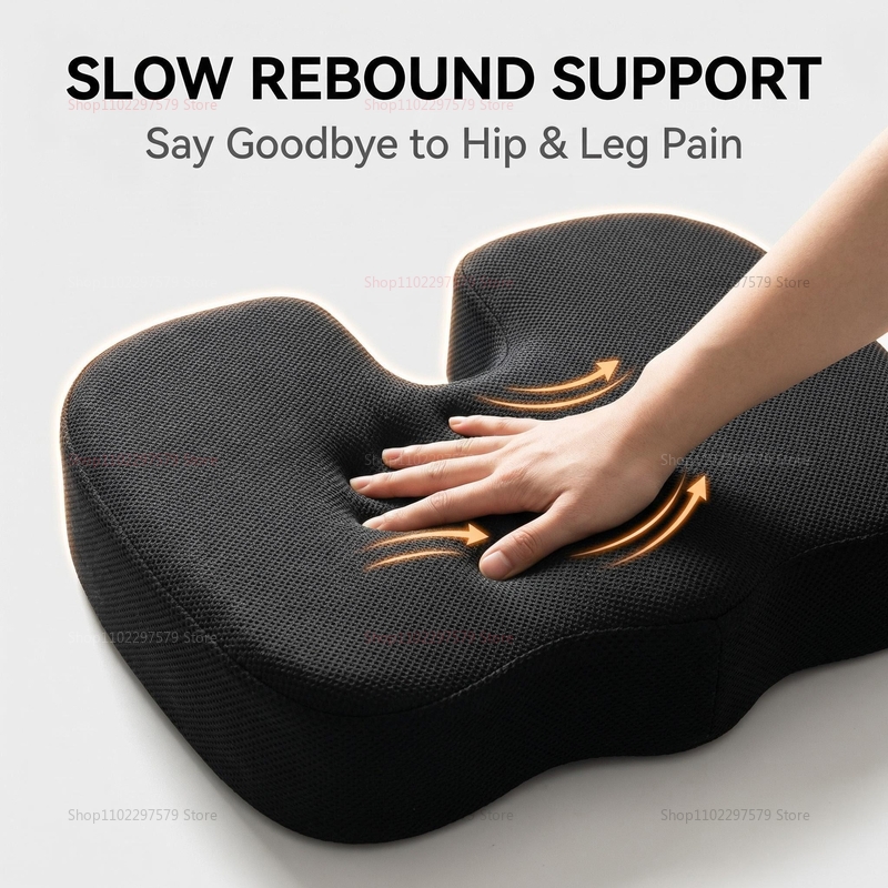 Travel Seat Cushion Memory Foa - Visitor Chair Padded のレビューと価格