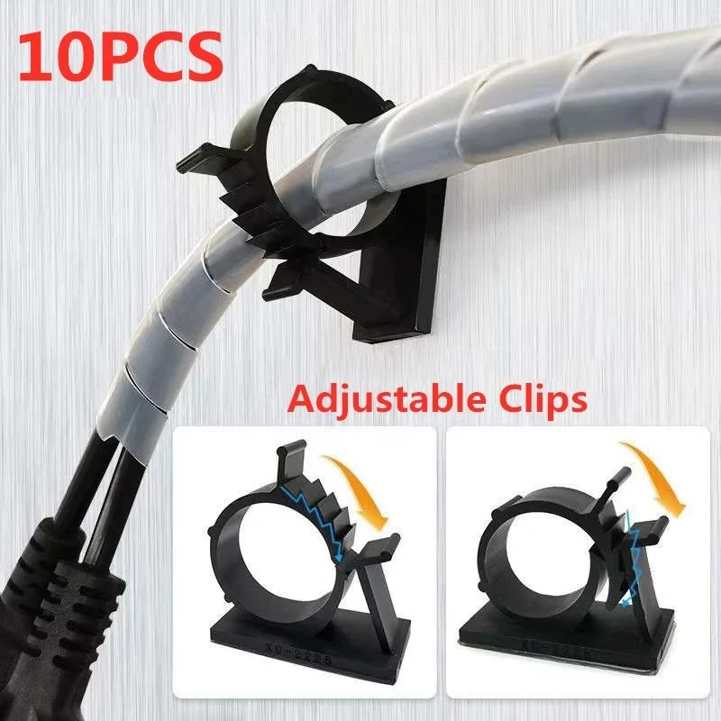 Cable Organizer Self Adhesive  - Adjustable Laptop Table のレビューと価格