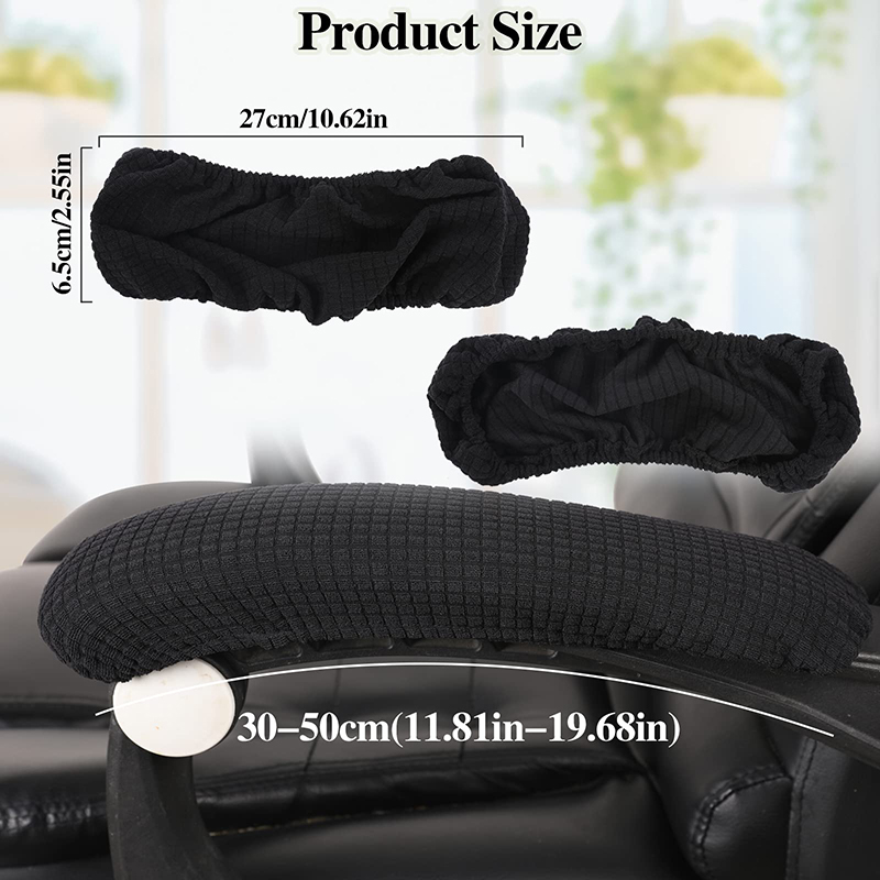 2 Pcs Office Chair Armrest Cov - Visitor Chair Padded のレビューと価格