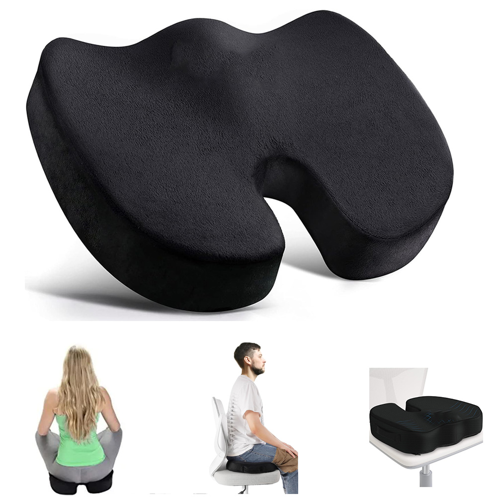 Travel Seat Cushion Memory Foa - Visitor Chair Padded のレビューと価格
