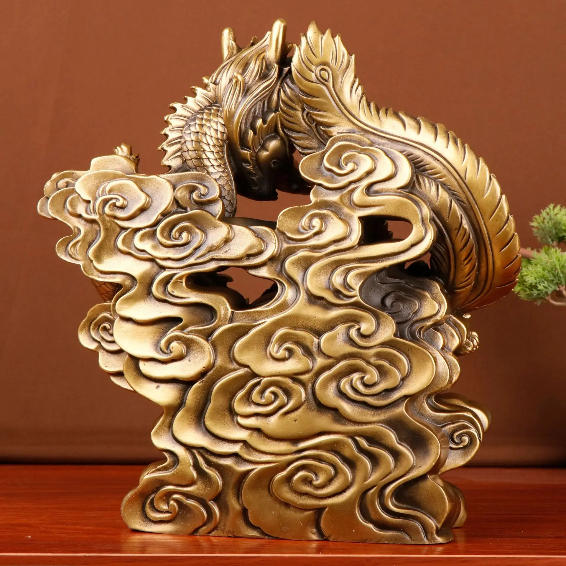 Large Bronze Dragon Phoenix St - Office Furniture Phoenix のレビューと価格