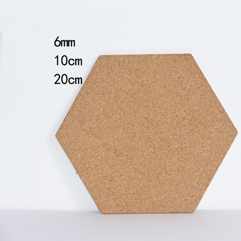 5pcs Hexagonal Cork Bulletin B - Bulletin Board Cork のレビューと価格