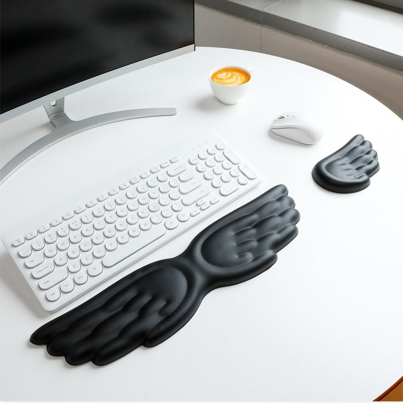 Keyboard Mouse Wrist Rest Ange - Adjustable Laptop Table のレビューと価格