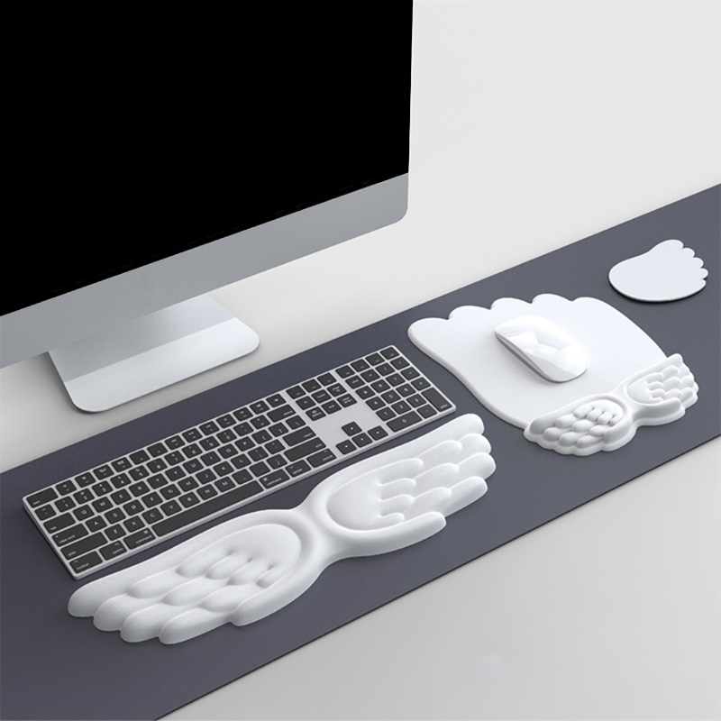 Keyboard Mouse Wrist Rest Ange - Adjustable Laptop Table のレビューと価格
