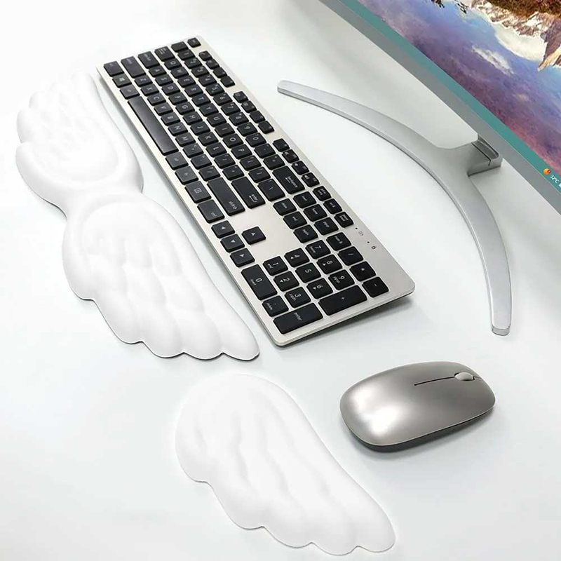 Keyboard Mouse Wrist Rest Ange - Adjustable Laptop Table のレビューと価格