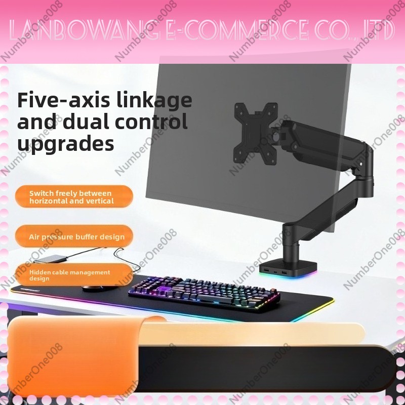 Monitor Arm with Type C USB In - Adjustable Monitor Mount のレビューと価格