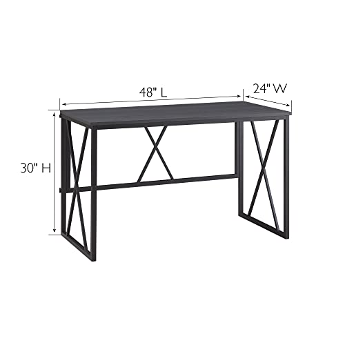 Collapsible X-Frame Computer D - Office Furniture For Small Spaces のレビューと価格